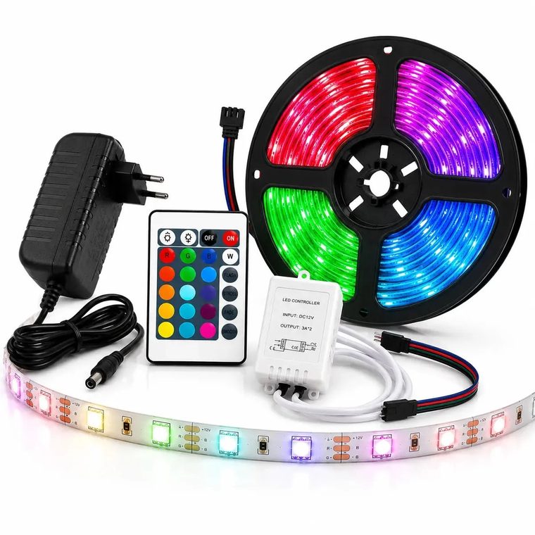 Fita LED RGB com Controle